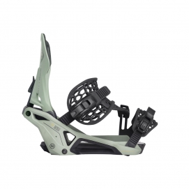 Wiązania snowboardowe unisex Nidecker 2024 Supermatic Olive L