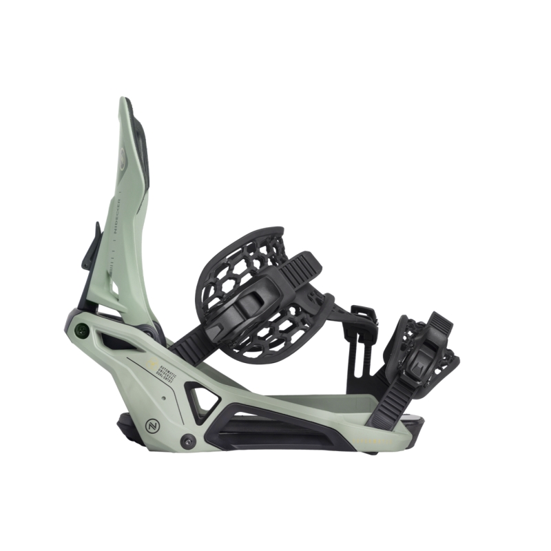 Wiązania snowboardowe unisex Nidecker 2024 Supermatic Olive L