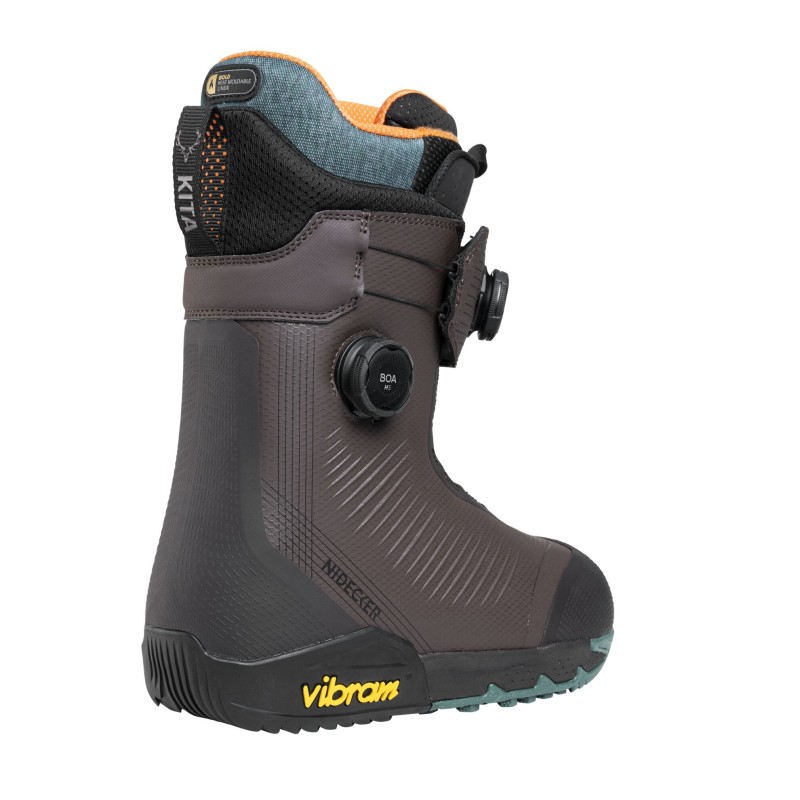 Buty snowboardowe męskie Nidecker 2027 Kita Men Ejack Brown