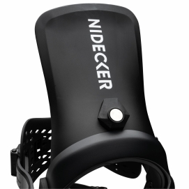 Snowboard bindings unisex Nidecker 2027 Ollie Black