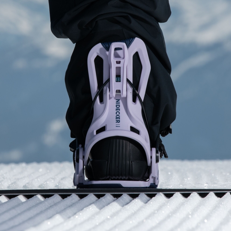 Snowboard bindings unisex Nidecker 2027 Flow Nexus Lavender