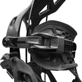 Bindungen unisex Nidecker 2027 Flow Fuse Hybrid Black