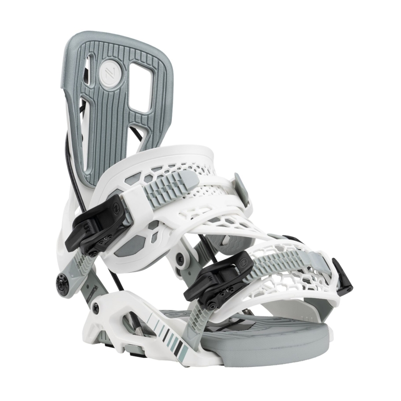 Snowboard bindings unisex Nidecker 2027 Flow Fuse Hybrid White