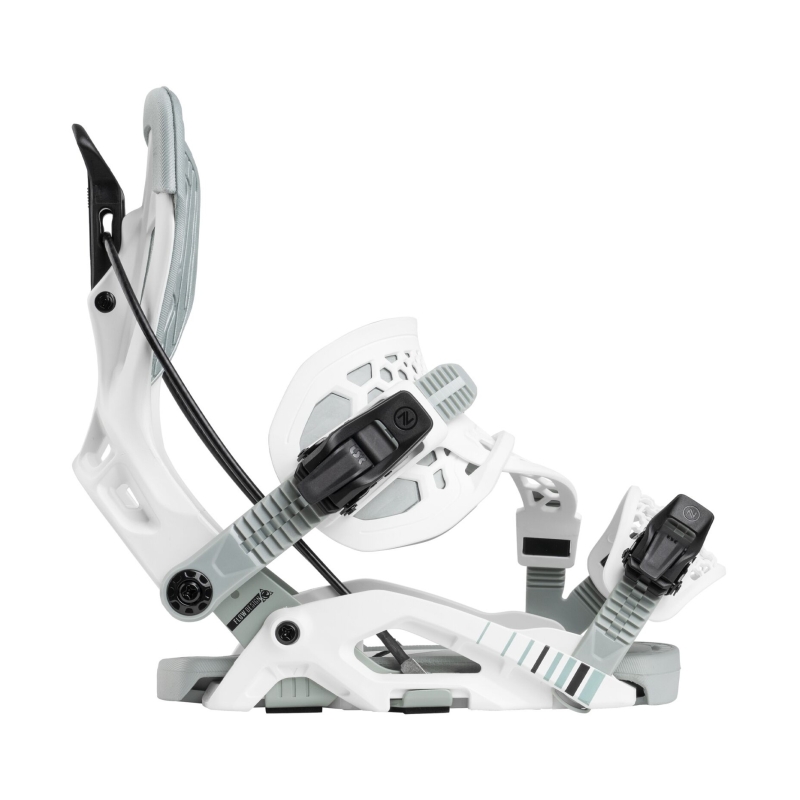 Bindungen unisex Nidecker 2027 Flow Fuse Hybrid White