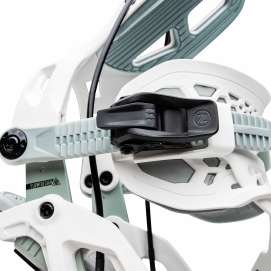 Bindungen unisex Nidecker 2027 Flow Fuse Hybrid White