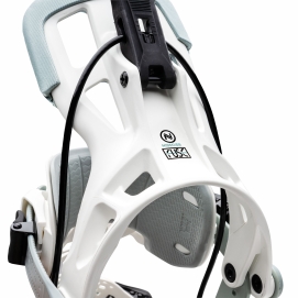 Bindungen unisex Nidecker 2027 Flow Fuse Hybrid White