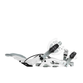 Snowboard bindings unisex Nidecker 2027 Flow Fuse Hybrid White