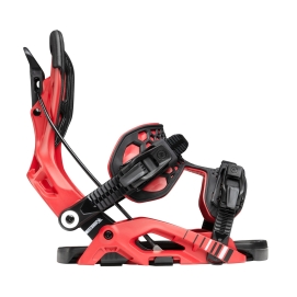 Snowboard bindings unisex Nidecker 2027 Flow Fuse Cherry
