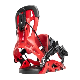Snowboard bindings unisex Nidecker 2027 Flow Fuse Cherry