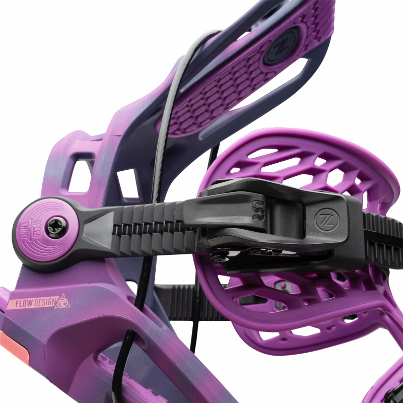Wiązania snowboardowe unisex Nidecker 2027 Flow Fenix Nightshade