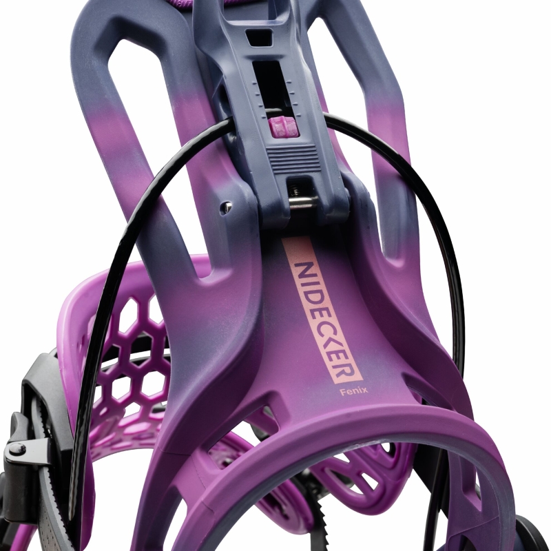 Snowboard bindings unisex Nidecker 2027 Flow Fenix Nightshade