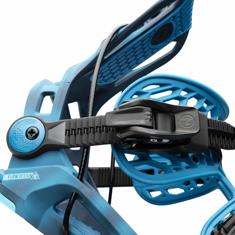 Bindungen unisex Nidecker 2027 Flow Fenix Cyber Blue