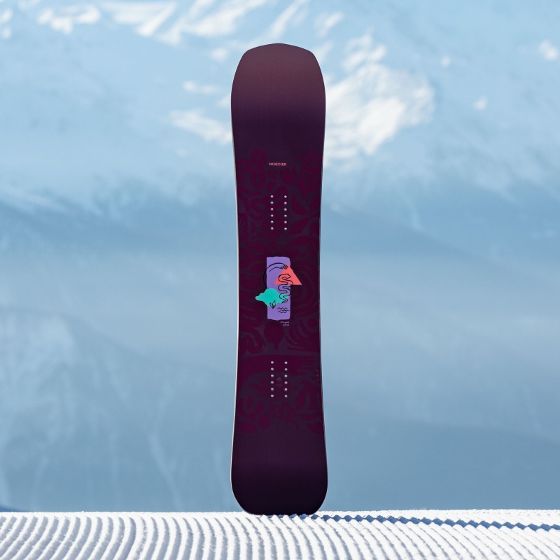 Deska snowboardowa damska Nidecker 2027 Venus Plus Purple