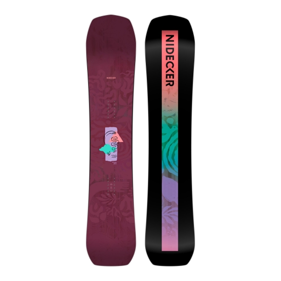 Deska snowboardowa damska Nidecker 2027 Venus Plus Purple