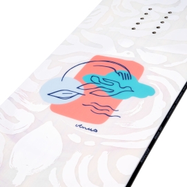 Deska snowboardowa damska Nidecker 2027 Venus White