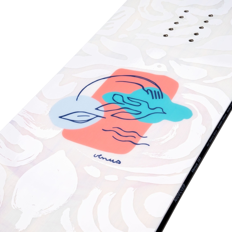 Deska snowboardowa damska Nidecker 2027 Venus White