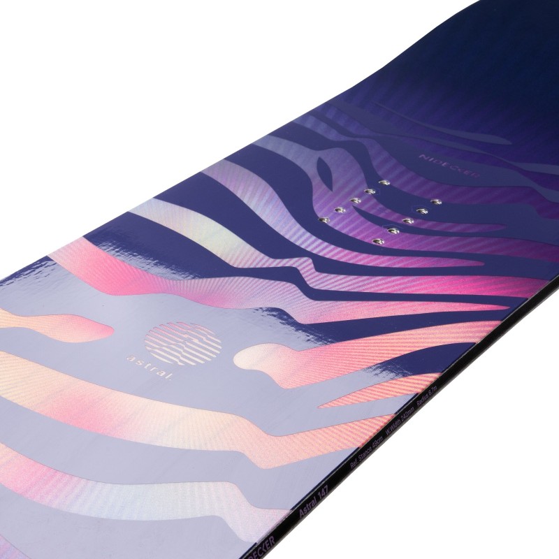 Deska snowboardowa damska Nidecker 2027 Astral Purple