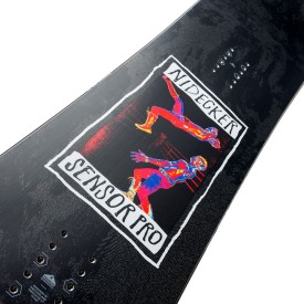 Deska snowboardowa dziecięca Nidecker 2027 Sensor Pro Black Purple