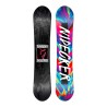 Deska snowboardowa dziecięca Nidecker 2027 Sensor Pro Black Purple