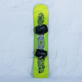 Deska snowboardowa dziecięca Nidecker 2027 Sensor Black Yellow White