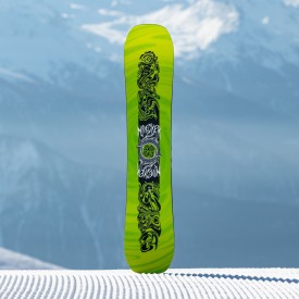 Deska snowboardowa dziecięca Nidecker 2027 Sensor Black Yellow White