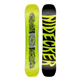 Deska snowboardowa dziecięca Nidecker 2027 Sensor Black Yellow White