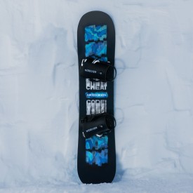 Deska snowboardowa dziecięca Nidecker 2027 Cheat Code Black Green White