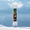 Deska snowboardowa męska Nidecker 2027 Tape Deck White Black