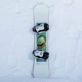 Snowboard board Men Nidecker 2027 Tape Deck White Black
