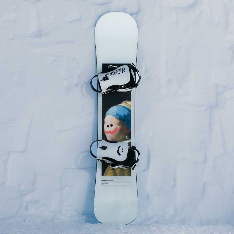 Snowboard board Men Nidecker 2027 Tape Deck White Black