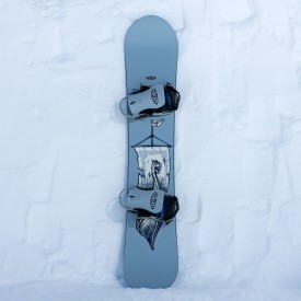 Deska snowboardowa męska Nidecker 2027 Sensor Mons Grey White Navy