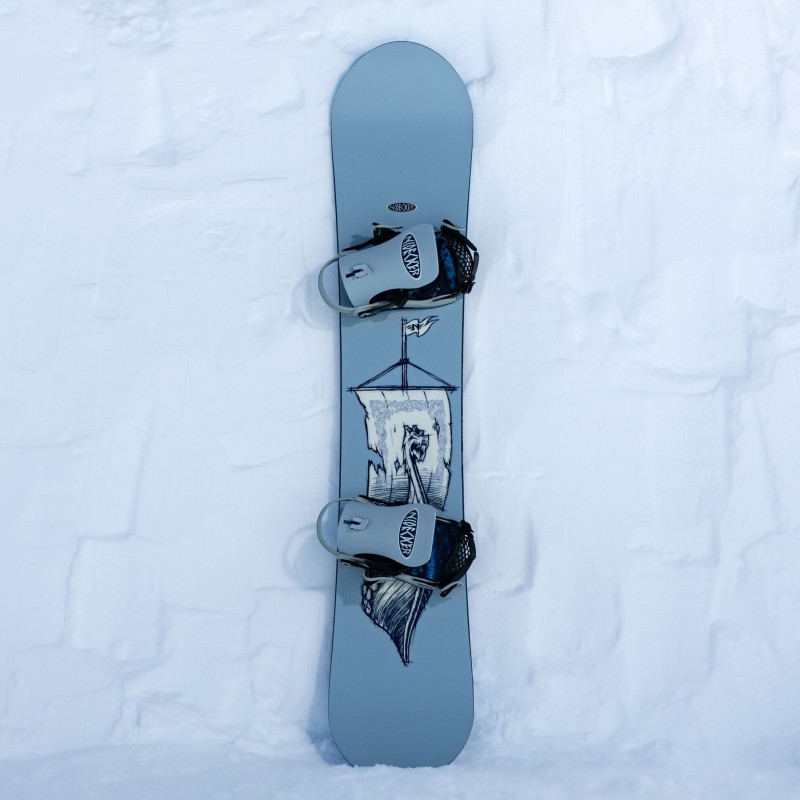 Deska snowboardowa męska Nidecker 2027 Sensor Mons Grey White Navy