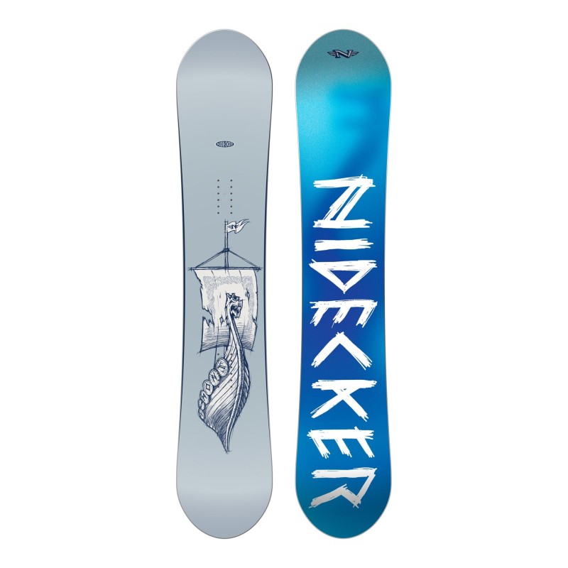 Deska snowboardowa męska Nidecker 2027 Sensor Mons Grey White Navy