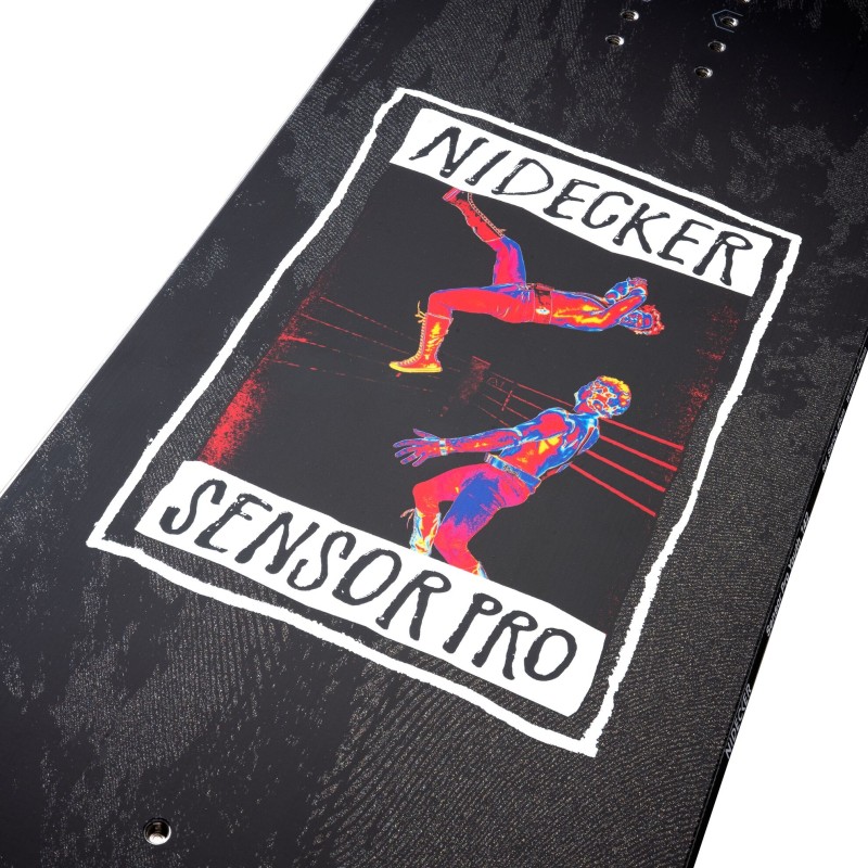 Deska snowboardowa męska Nidecker 2027 Sensor Pro Black Purple