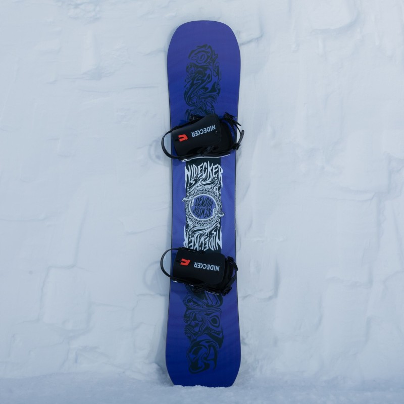 Deska snowboardowa męska Nidecker 2027 Sensor Men Black Purple