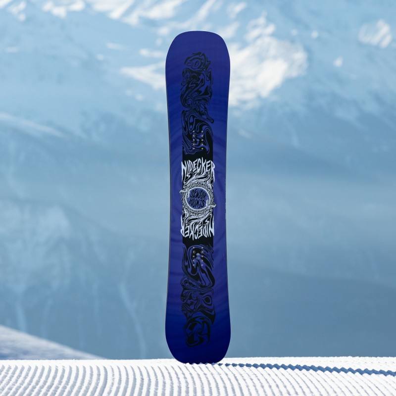 Deska snowboardowa męska Nidecker 2027 Sensor Men Black Purple