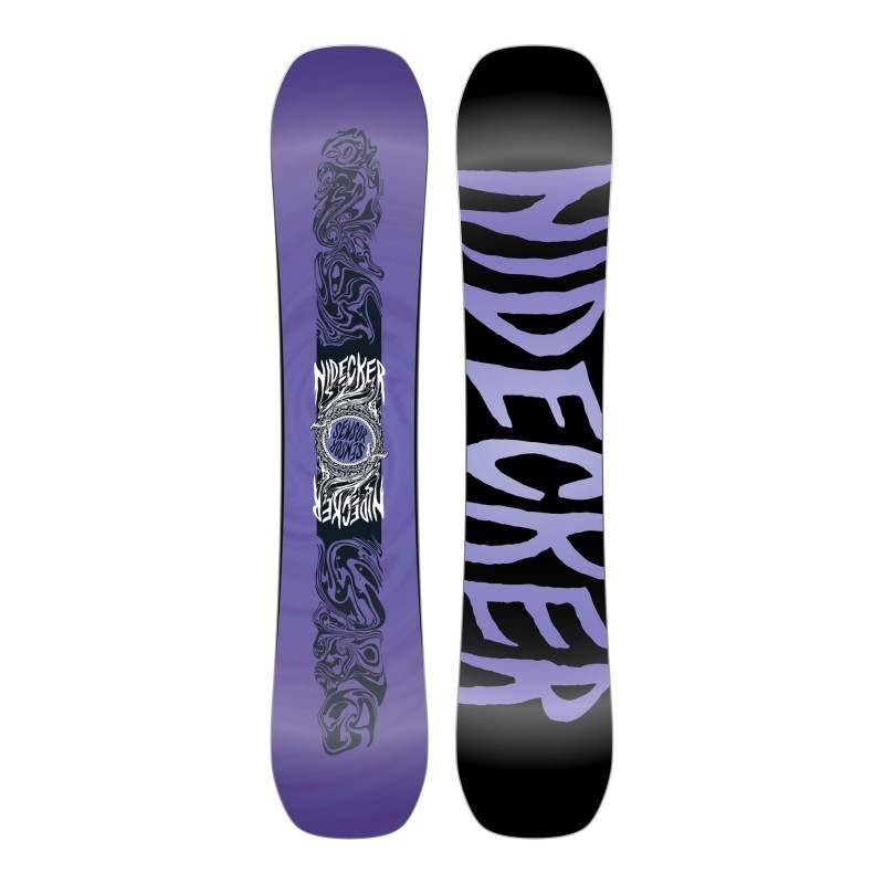 Deska snowboardowa męska Nidecker 2027 Sensor Men Black Purple