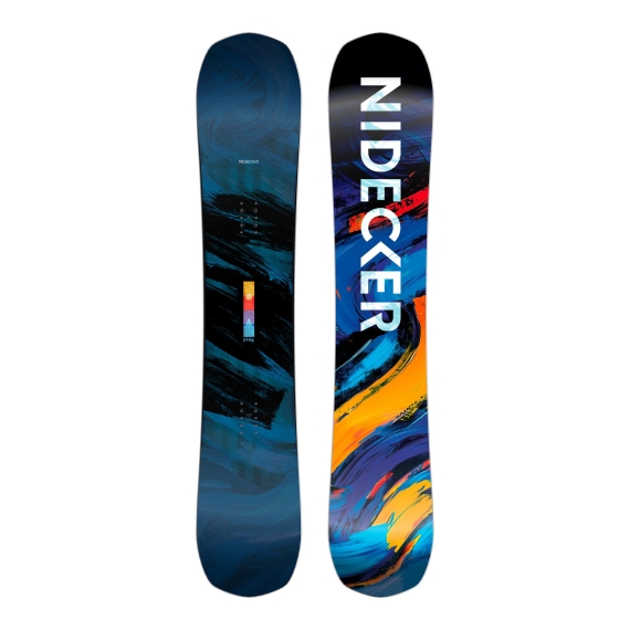 Deska snowboardowa męska Nidecker 2027 Play Blue Black