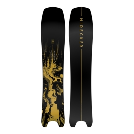 Snowboard board Men Nidecker 2027 The Mosquito Black Gold