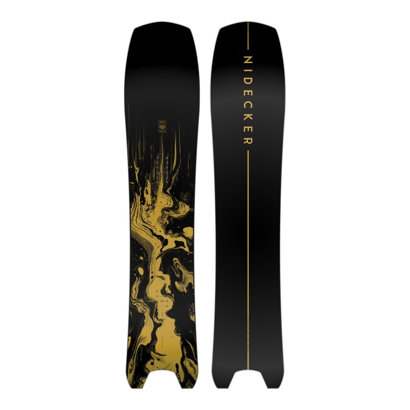 Deska snowboardowa męska Nidecker 2027 The Mosquito Black Gold