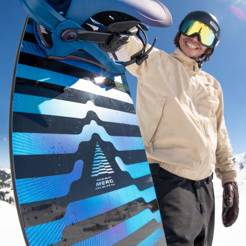 Snowboard board Men Nidecker 2027 Merc Blue Black