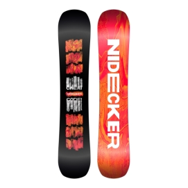 Deska snowboardowa męska Nidecker 2027 Cheat Code Men Black Orange White