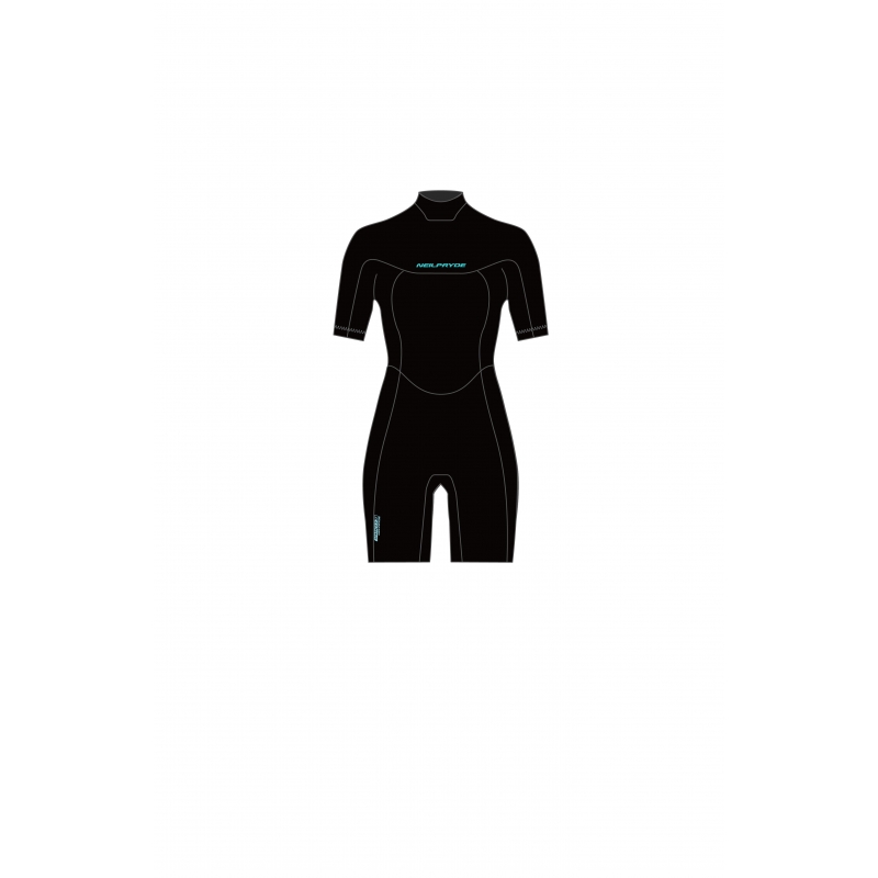 Neopren wetsuit DL FL 2022 NP Spark S/S Shorty 2/2 BZ C1 blk-44