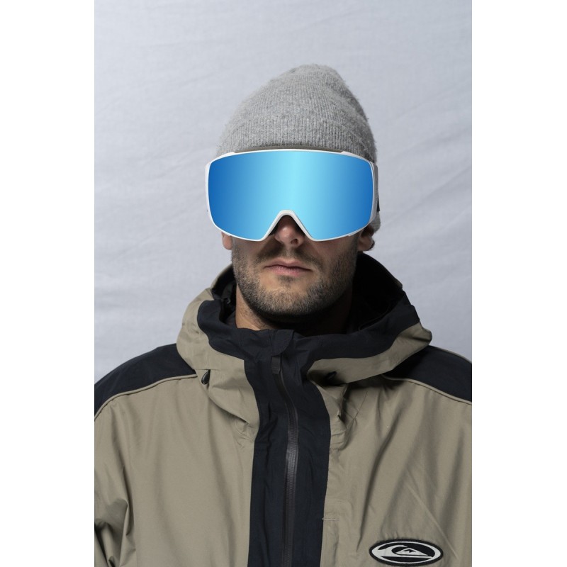 Gogle snowboardowe Aphex Orion White / Revo Blue lens S3 / Lens S1 incl.