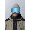 Gogle snowboardowe Aphex Orion White / Revo Blue lens S3 / Lens S1 incl.