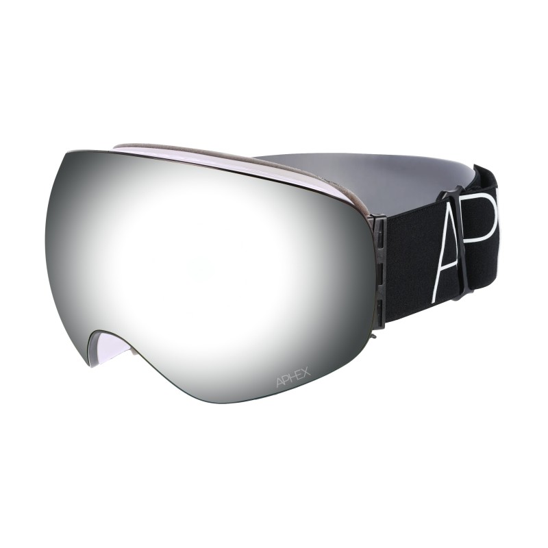 Gogle snowboardowe Aphex XPR White / Revo Silver lens S3 / Lens S1 incl.