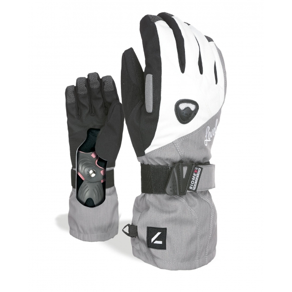 Rekawice damskie LEVEL Butterfly /Silver - 7 (S) Rekawice damskie LEVEL Butterfly /Silver - 7 (S)