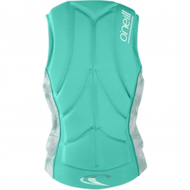 Safety vest WMN Oneill 2023 SLASHER COMP OPAL/TROPICAL - 8