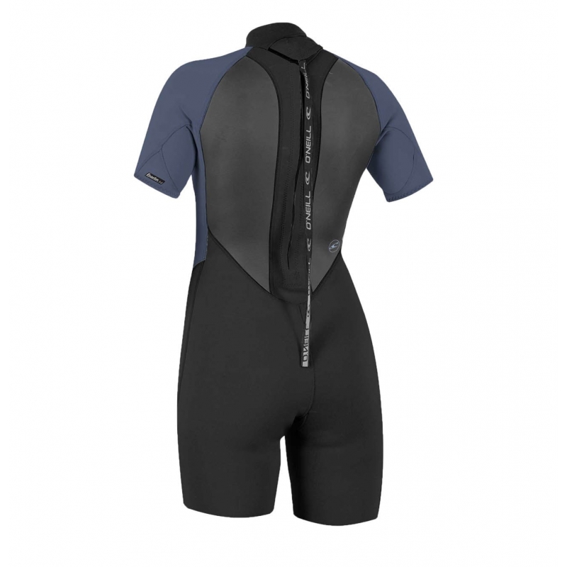 Wetsuit WMN Oneill 2023 REACTOR-2 2mm BZ S/S BLK/MIST - 14