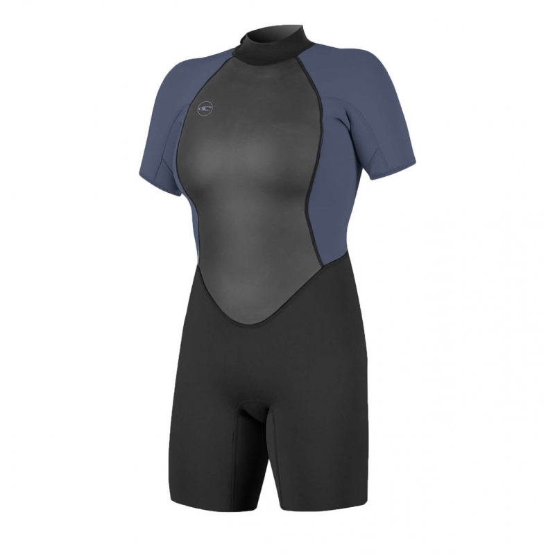 Wetsuit WMN Oneill 2023 REACTOR-2 2mm BZ S/S BLK/MIST - 14